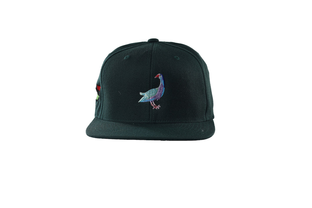 Green Sankofa Snapback Baseball Cap